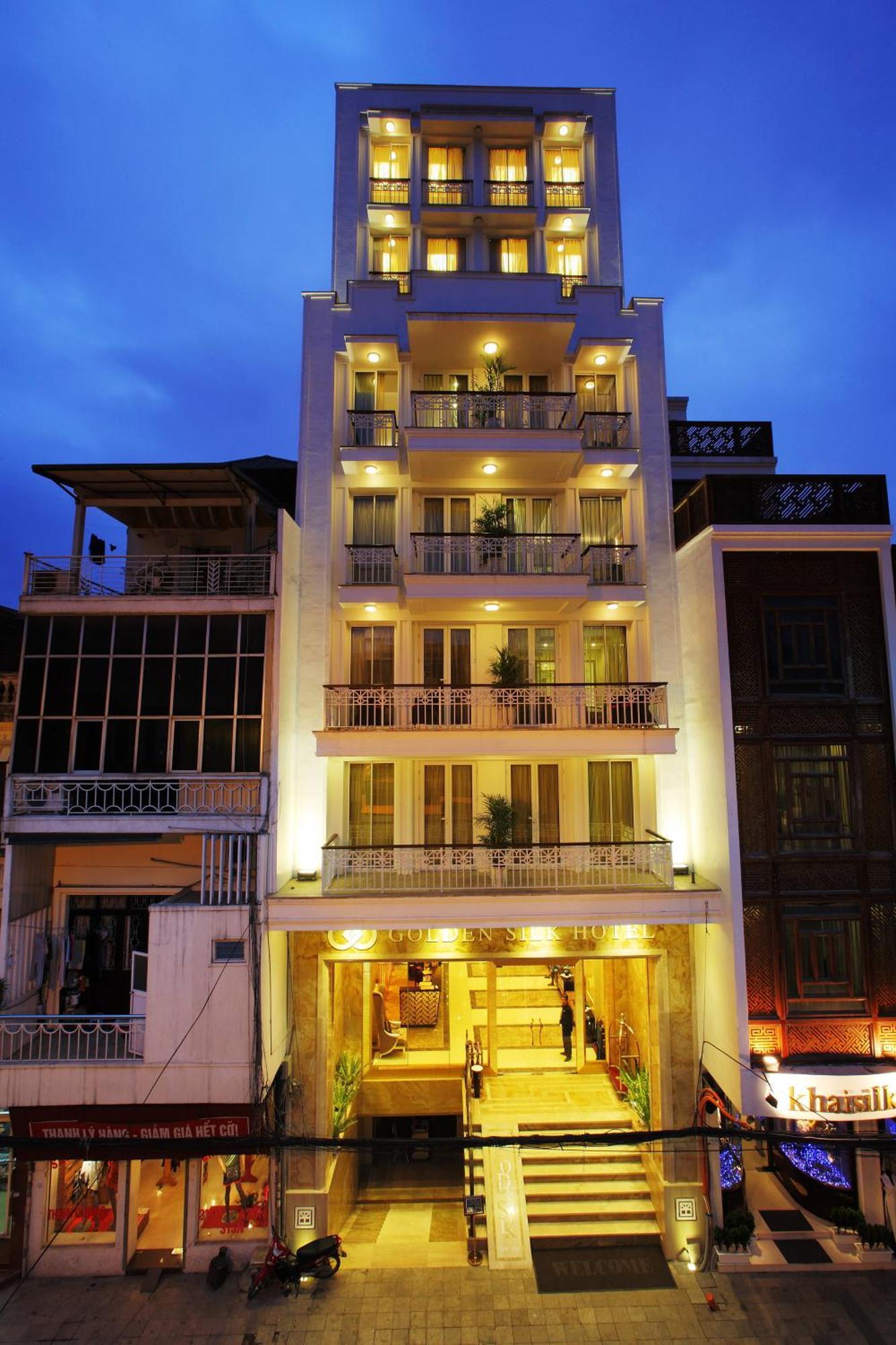 Golden Silk Boutique Hotel Hanói Exterior foto