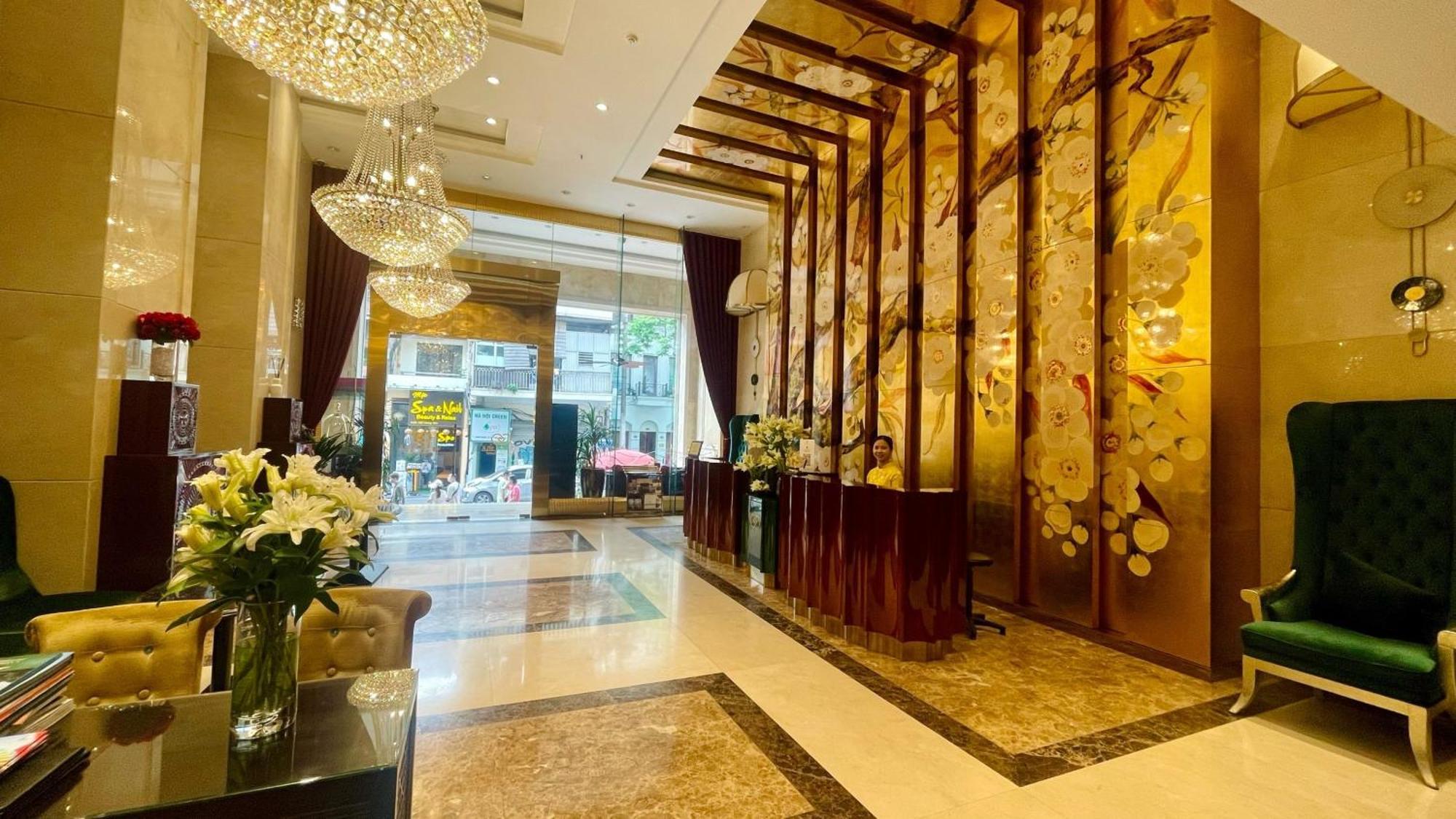 Golden Silk Boutique Hotel Hanói Exterior foto